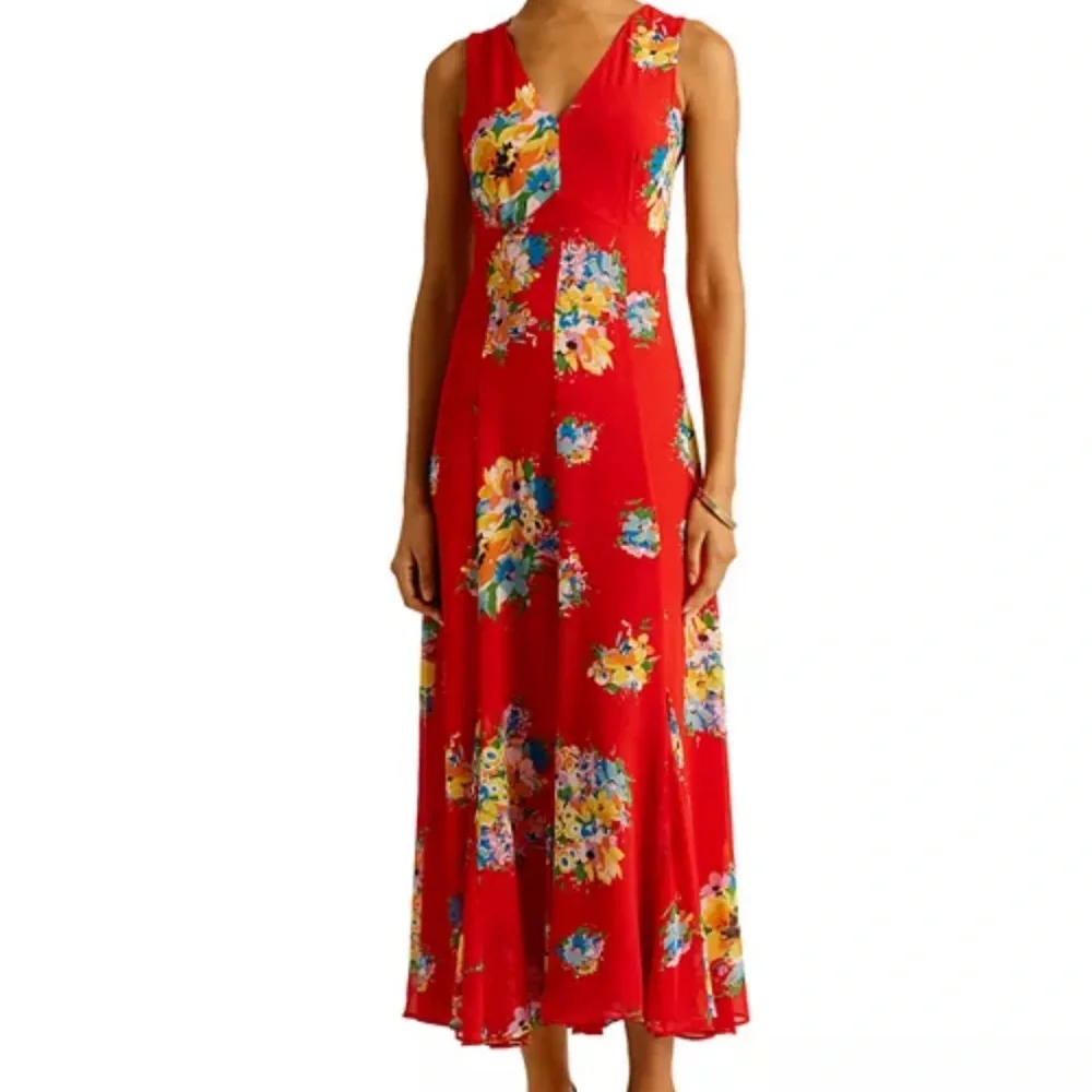 NWT Ralph Lauren Floral Print Sleeveless Dress
Size: 18W | Retail: $175.00 USD - Picture 1 of 4